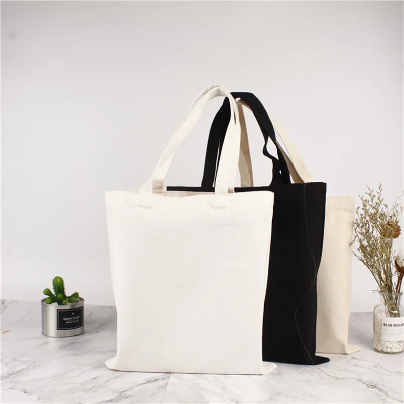Многоразовая сумка для покупок белая Повседневная Женская тканевая сумка-тоут