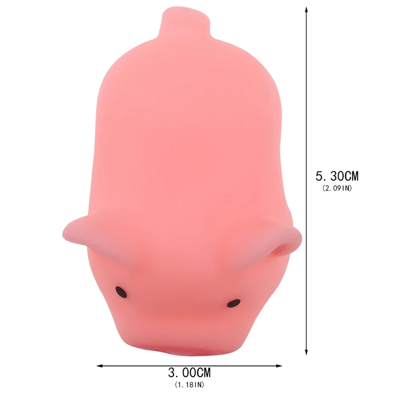 

New Pink Screaming Rubber Pig Pet Toys Cute Dog Toys Squeak Squeaker Chew Gift