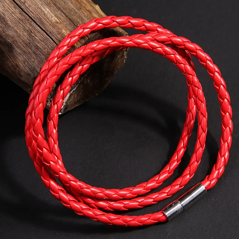 Промоакция браслет мужской для мужчин и женщин Chao Ren Панк Многослойная Веревка