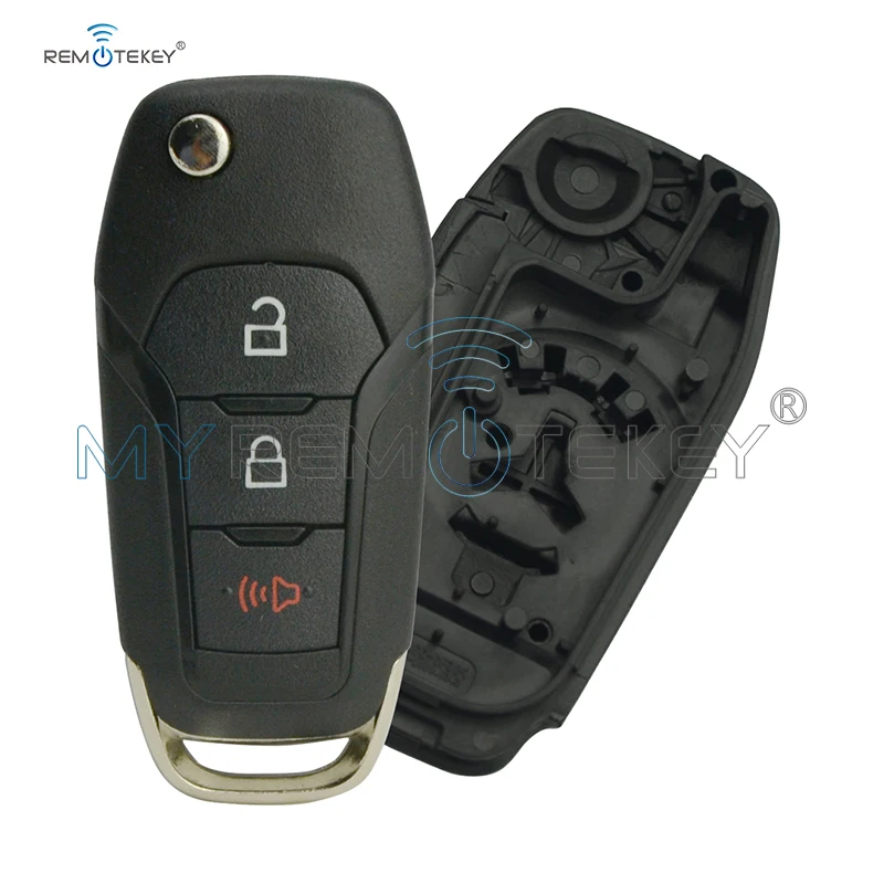 Чехол для смарт-ключа Ford Fusion N5F-A08TAA чехол флип-ключа с 3 кнопками 164-R8130 Сменный