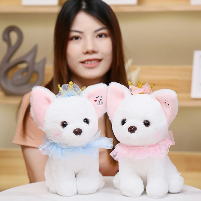 Милая собака чихуахуа плюшевые игрушки милая щенок мягкие куклы-животные