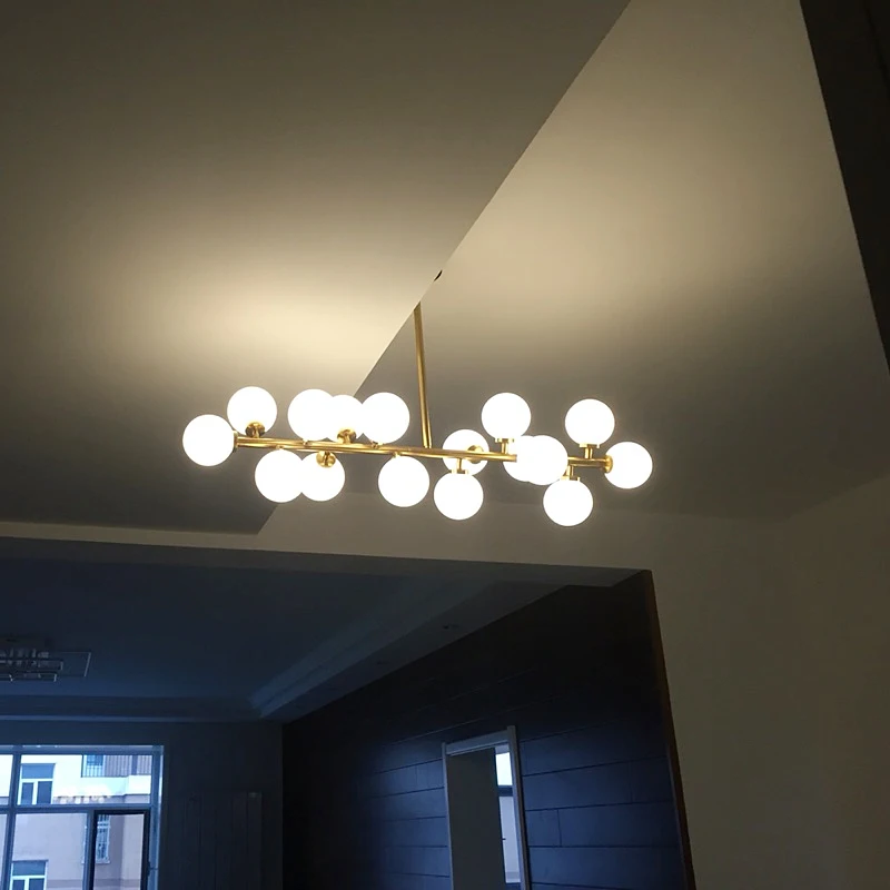 Светодиодная люстра G4X16 с стеклянным шаром 85 265 В переменного тока|led light energy savings|led