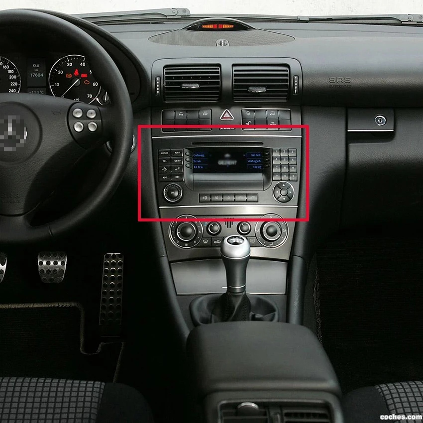 YESSUN Android для Benz C-Class W203 2004 ~ 2007 автомобильный навигатор GPS аудио видео HD сенсорный