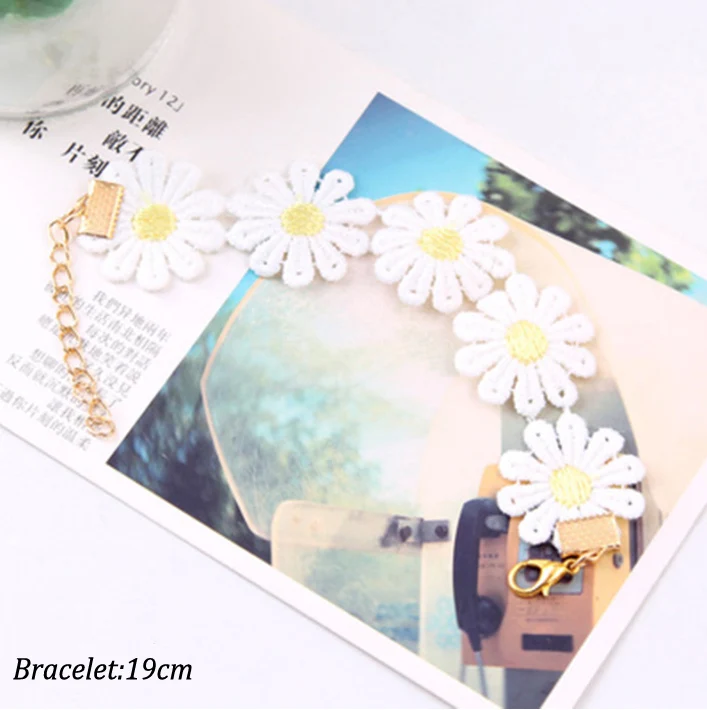 2020 Top Sale Hair Hoop Korea Korean Band Garland Headdress Hairpin Small Daisy Jewelry Accessories Headband Wholesale