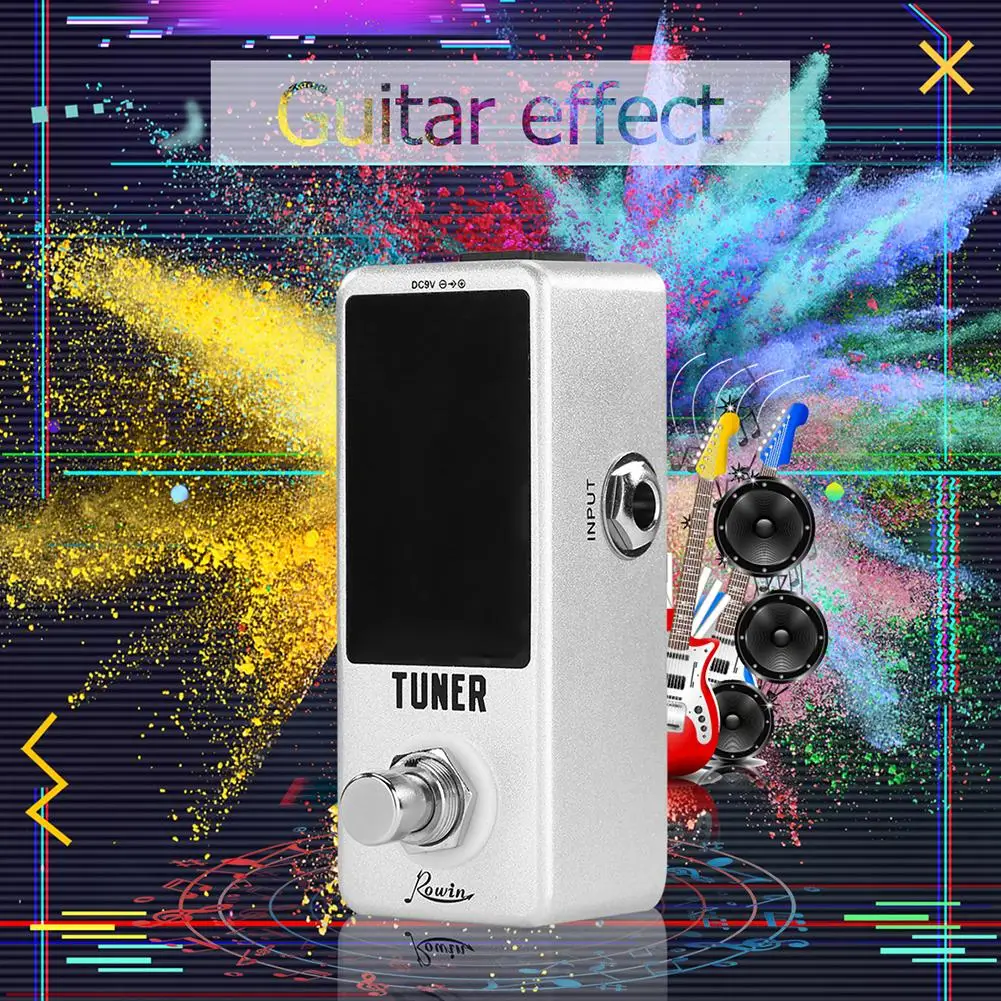 9 В постоянного тока мини-цинковый сплав высокой точности гитары хроматический