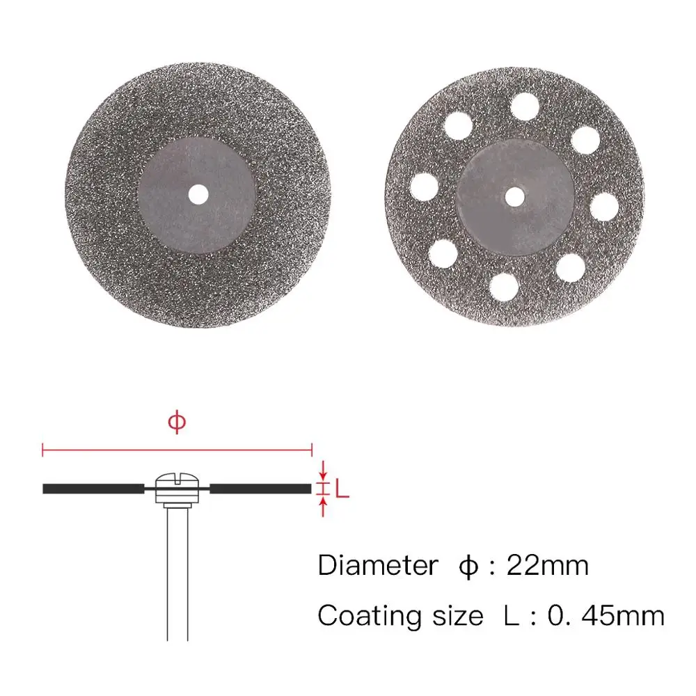 Стоматологический лабораторный алмазный диск для резки двухсторонний