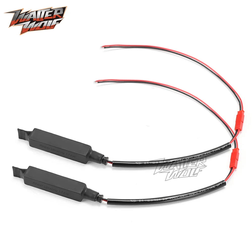 

Resistance Power Load Resistors For Motorcycle LED Turn Signal Indicator Light 12V 3.7W 6.4W 17.6W Flash Ceramics Repairing Part