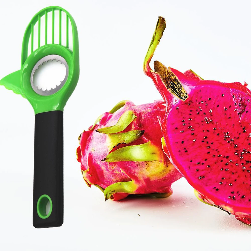 

Multifunctional Knife Cut Split Peeler Tool 3 In 1 Pitter Avocado Cutter