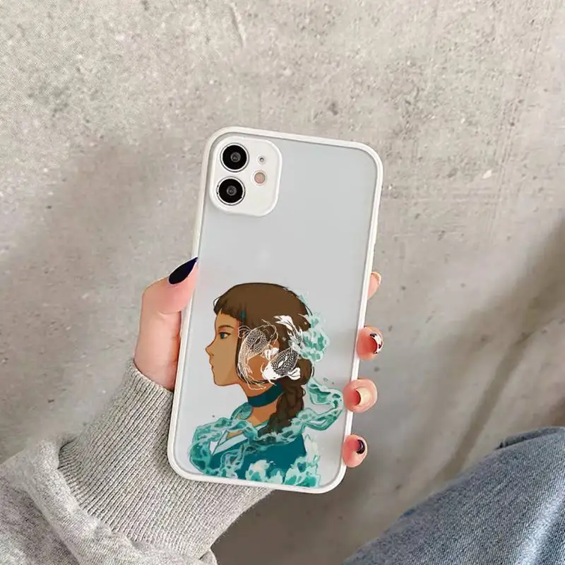 

Avatar The Last Airbender cool Phone Case Matte Transparent for iPhone 11 12 7 8 s mini pro X XS XR MAX Plus funda
