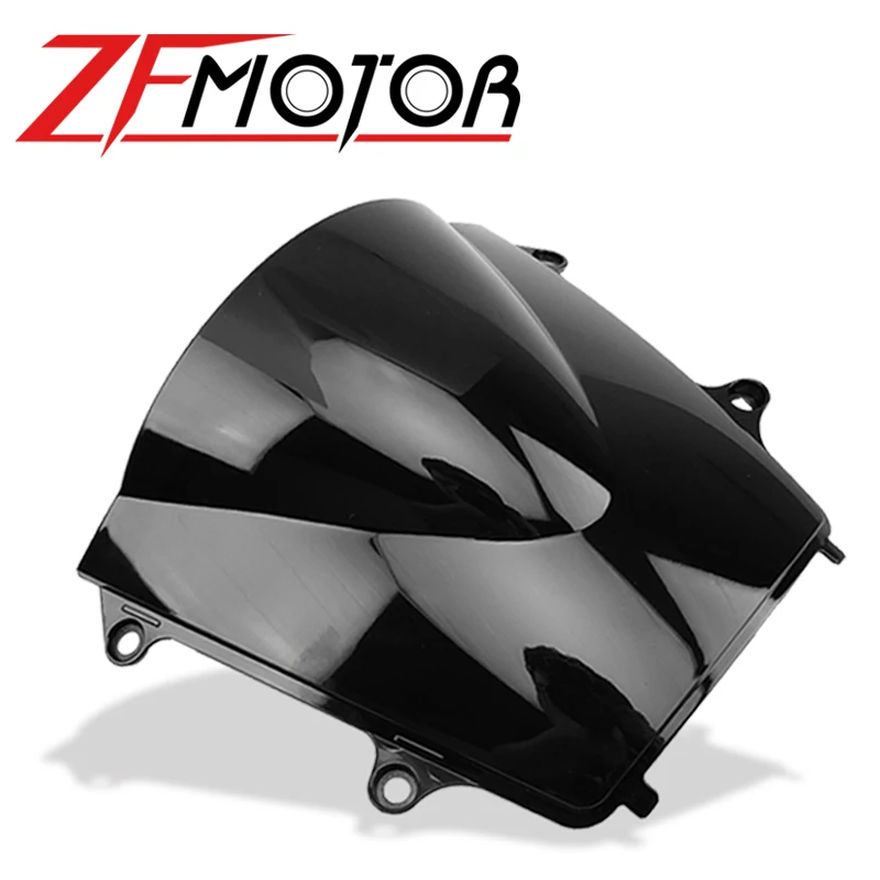 Экран ветрового стекла мотоцикла двойной пузырь подходит для Honda CBR600 RR CBR600RR CBR 600 F5