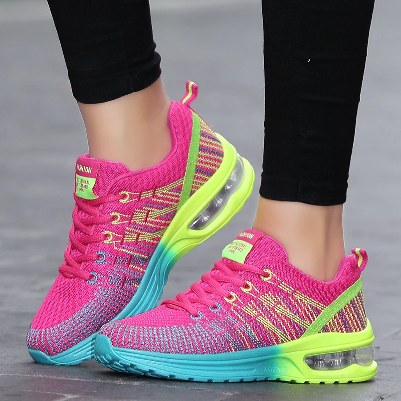 Litthing женские кроссовки дышащая амортизация женская обувь для бега прогулок de mujer