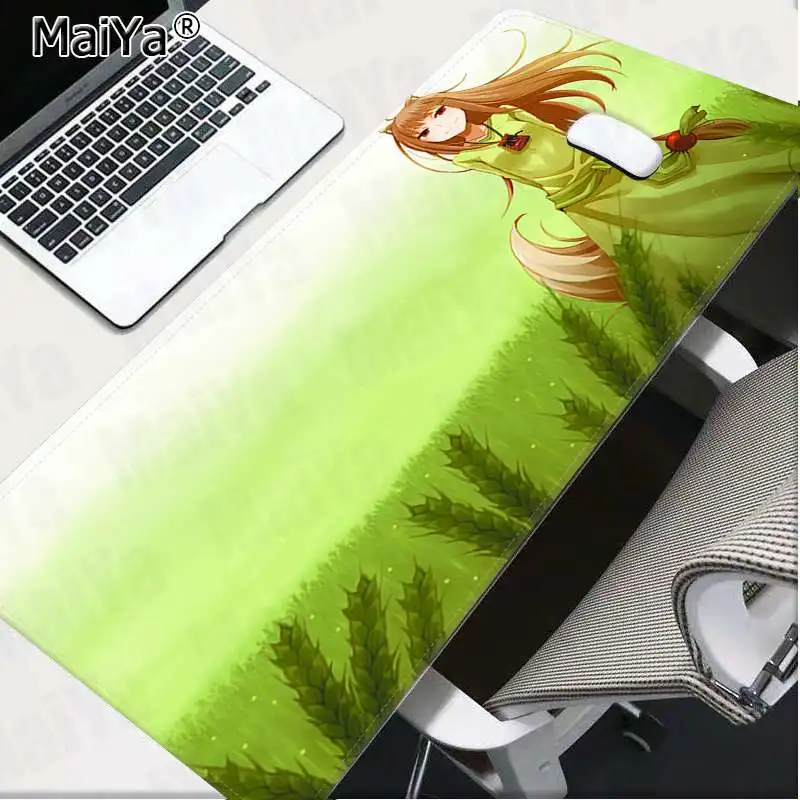Коврик для мыши Maiya Spice and Wolf Holo Cute Beauty Anime Girls1 игровой коврик с закругленными