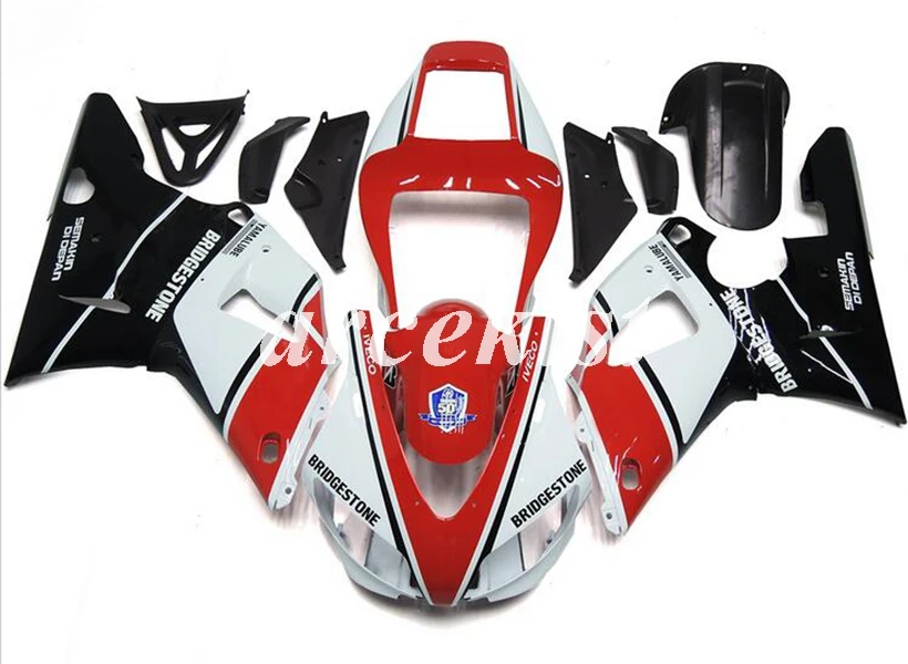 

4Gifts New ABS Full Fairing kit fit for YAMAHA YZF - R1 1998 1999 YZF R1 98 99 YZF1000 Custom black