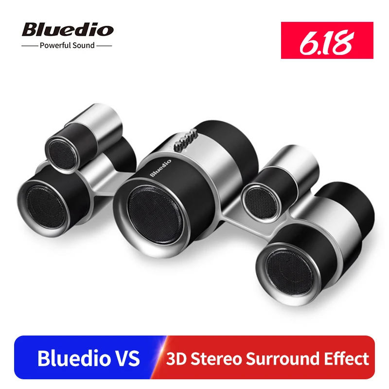 Оригинальная Фирменная Новинка Bluedio VS Mini bluetooth колонка Портативная Беспроводная