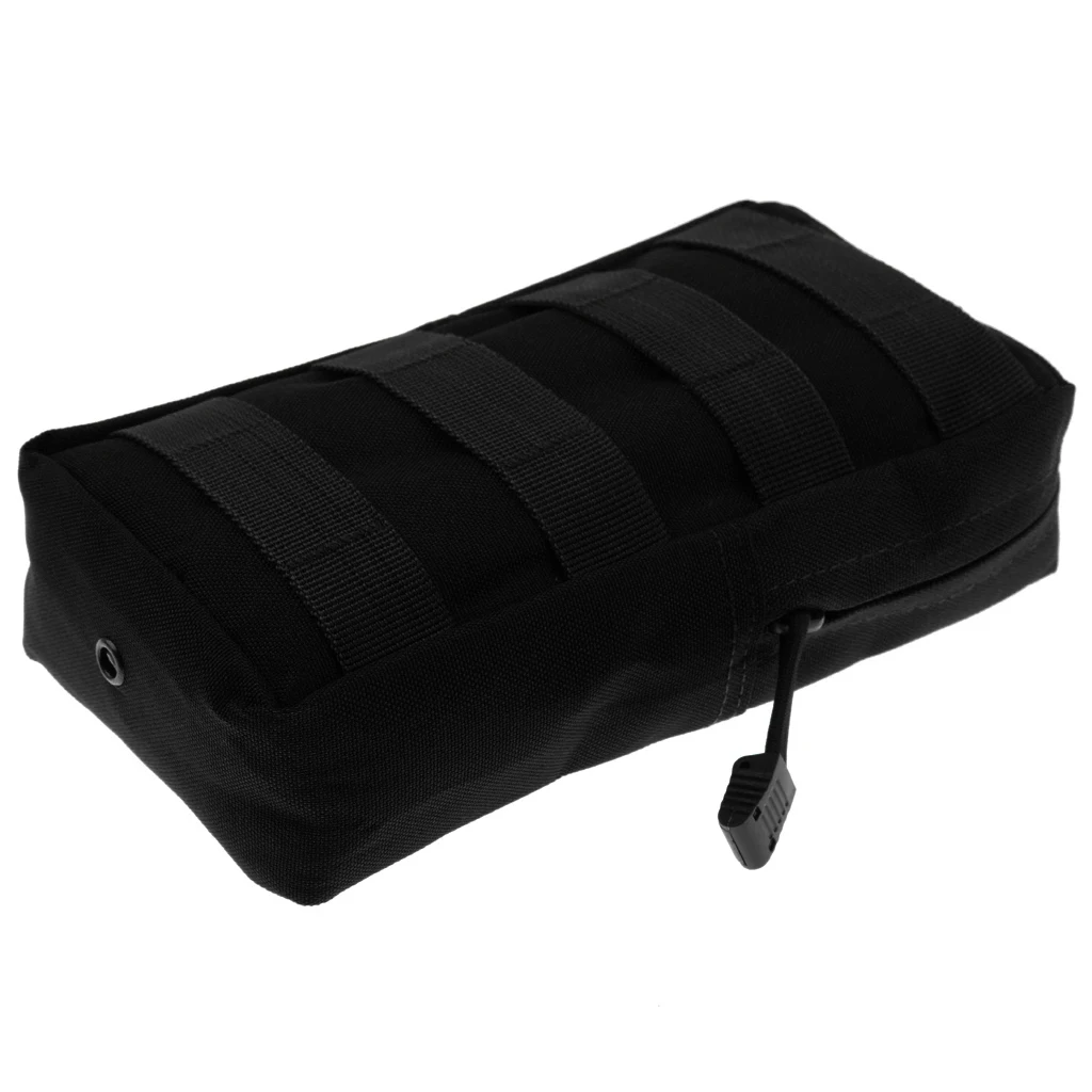 Модульная Сумка MOLLE черная сумка для аксессуаров в стиле милитари + модульная