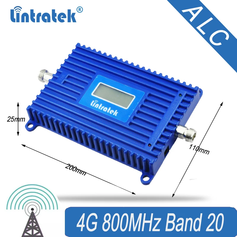 Lintratek 4G усилитель сигнала 800 ретранслятор LTE Band 20 Усилитель мобильного #30|Детали
