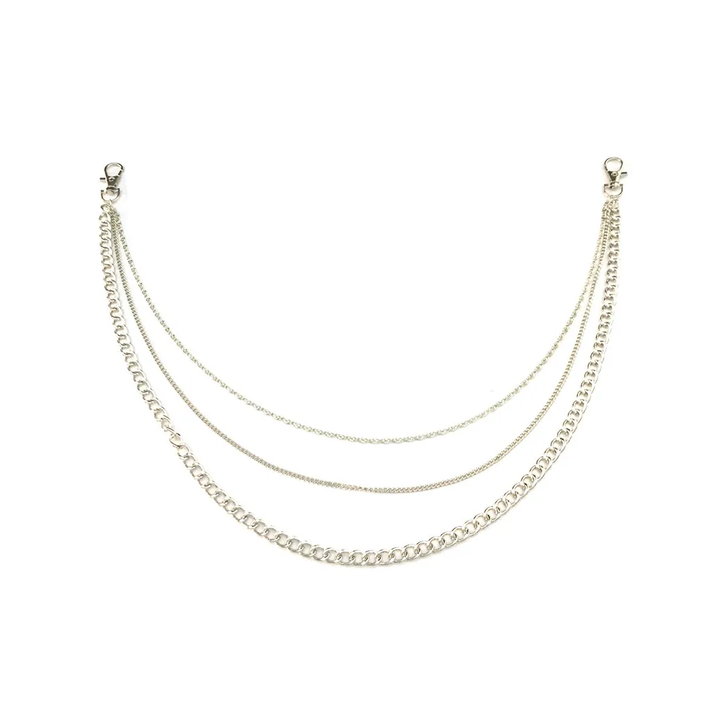 Модный женский 3-слойный ремень декоративный с крючком длинный кисточкой