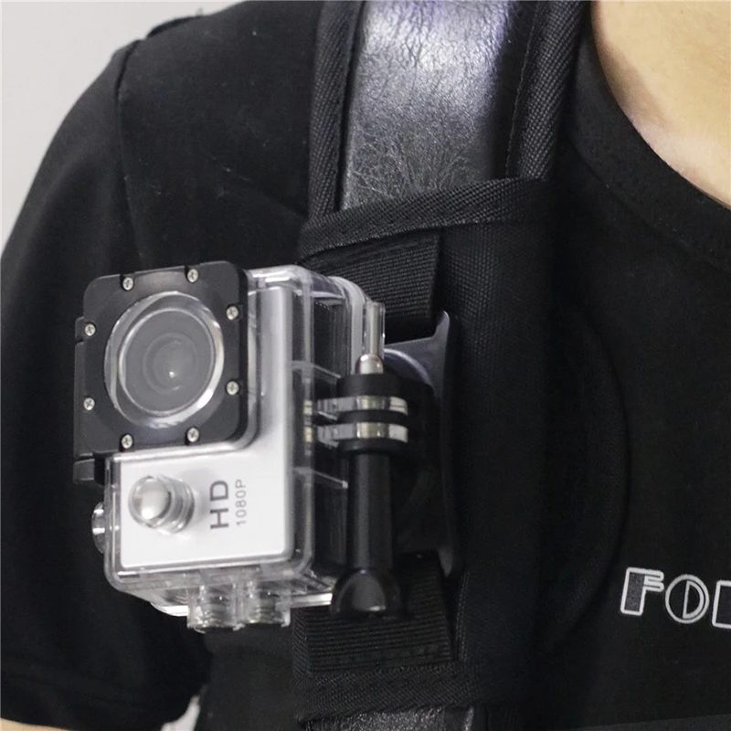 Sport Camera Backpack Clip Mount 360 Degree Rotary for GoPro Hero 8 7 6 5 4 Yi 4K Action Accessory | Электроника