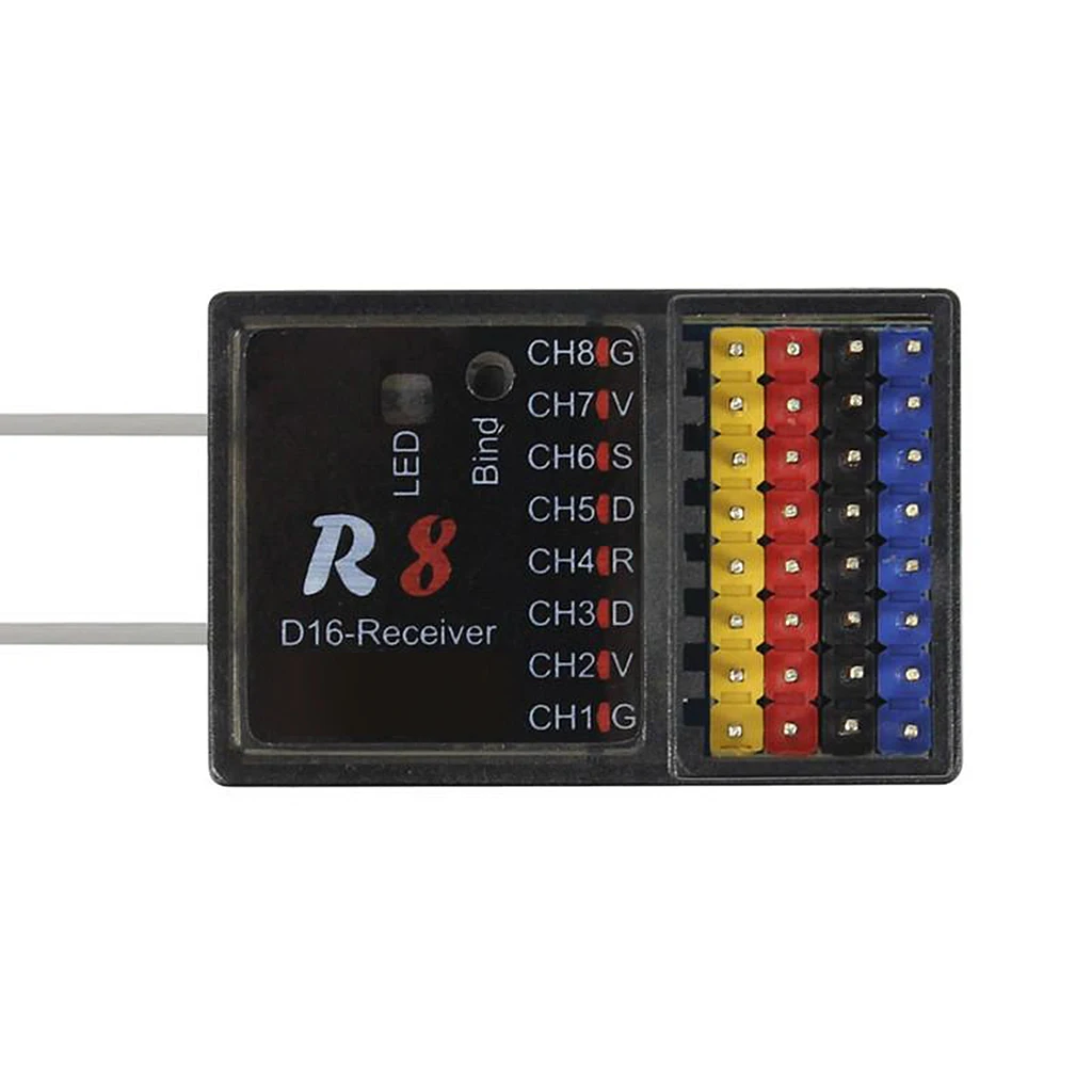 

R8 Receiver Display the Control Data to the Remote Control suits for for Frsky