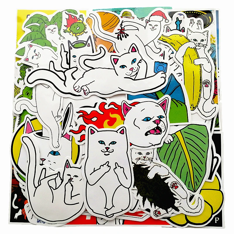 50 шт./лот милый кот Властелин нермаль Стайлинг автомобиля забавная классная