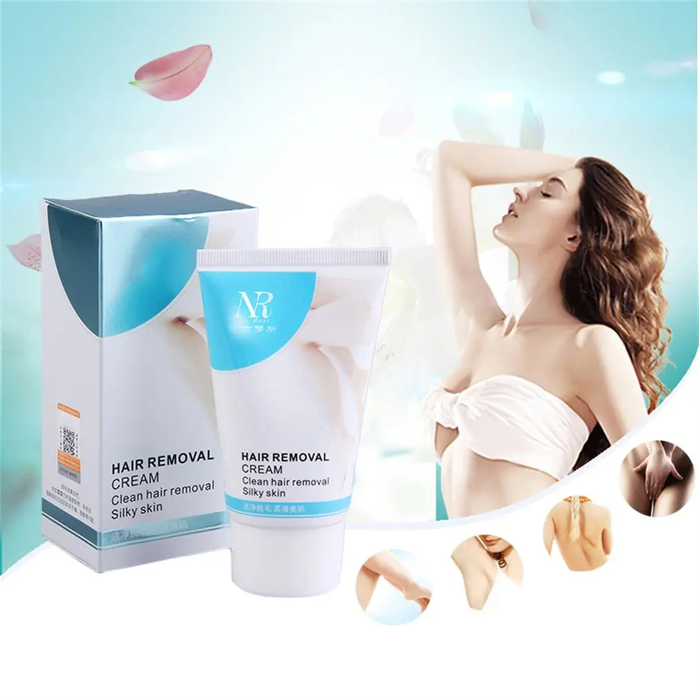 

Unisex Herbal Fast Painless Permanent Hair Removal Cream Stop Hair Growth Inhibitor Remover Mild Hair Removal 100% Pure Fruit