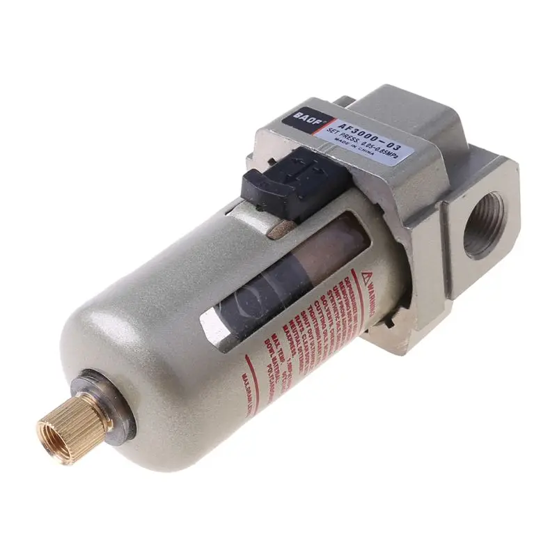 

AF3000-03 Air Filter 3/8" Air Compressor Inline Drain Filter Moisture Separator G88B