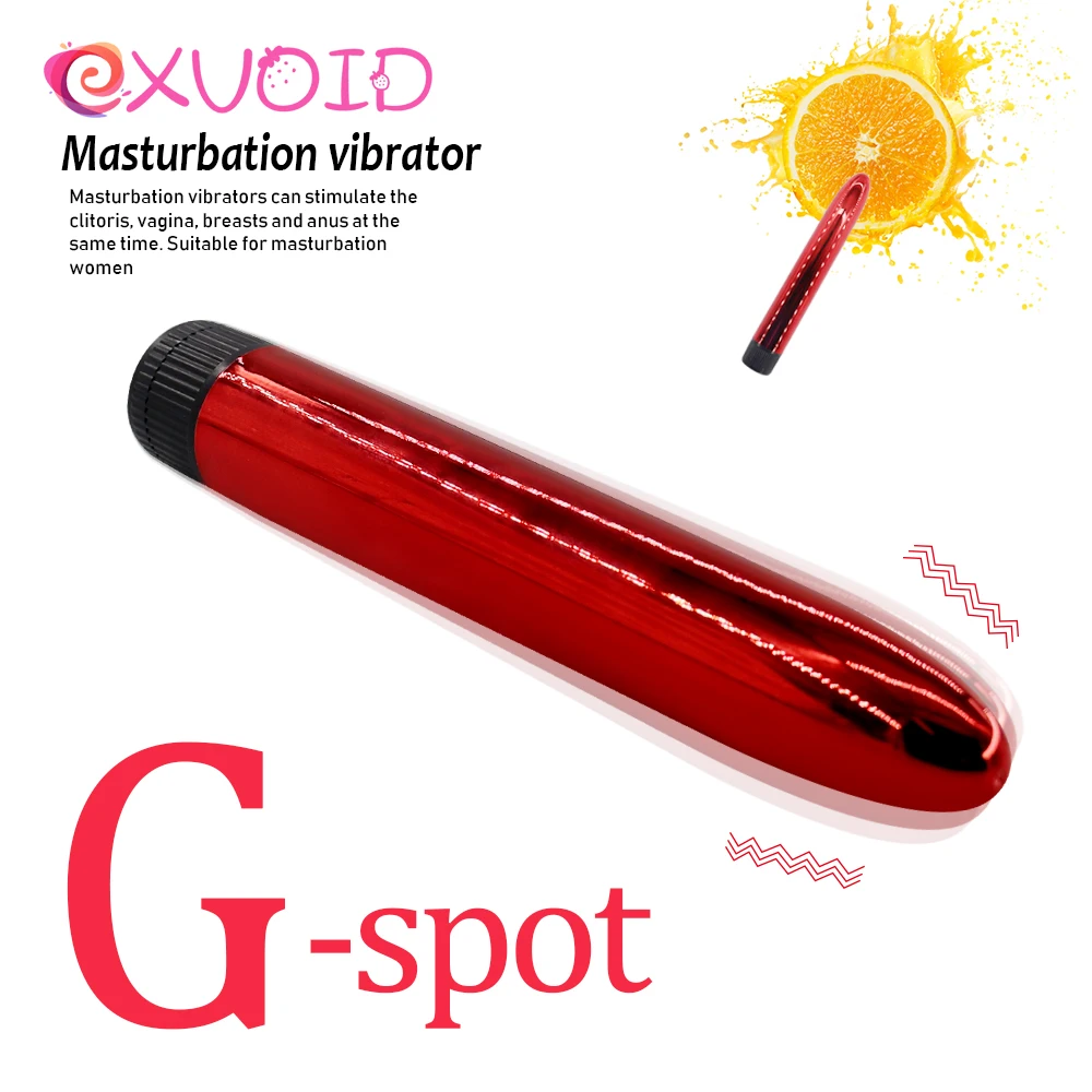 EXVOID 7 дюймов AV Stick интимные игрушки для женщин мужской Массажер точки G Анальный