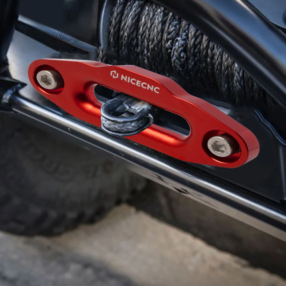 Лебедка NICECNC для квадроциклов передняя и задняя лебедка Hawse Fairlead 7/8 дюйма 124 мм