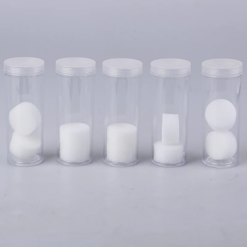 27mm 1/5 Pcs Prevent Damage Gross Ware Tool Protective Tube Holder Transparent Plastic Coins Storage Bottle Collect | Дом и сад