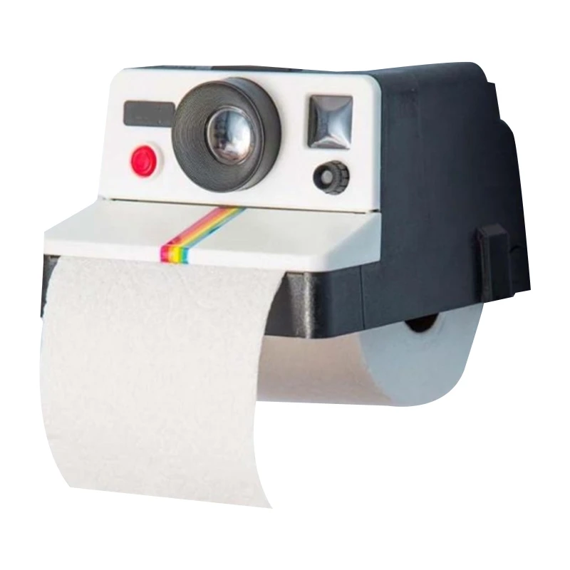 

H051 Retro Camera Toilet Paper Holders Home Toilet Deco Tissue Box Gift