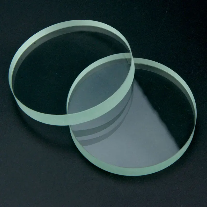 

100mm Large Armoured Tempering Toughened Glass Plano Lens Tempered Glass Lenses 2PCS High Temperature Resistance Stalinite