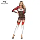 Модный женский комбинезон для косплея VIP из аниме-игры, Облегающий комбинезон, цельная одежда для выступлений, женский комбинезон для косплея, Комбинезоны