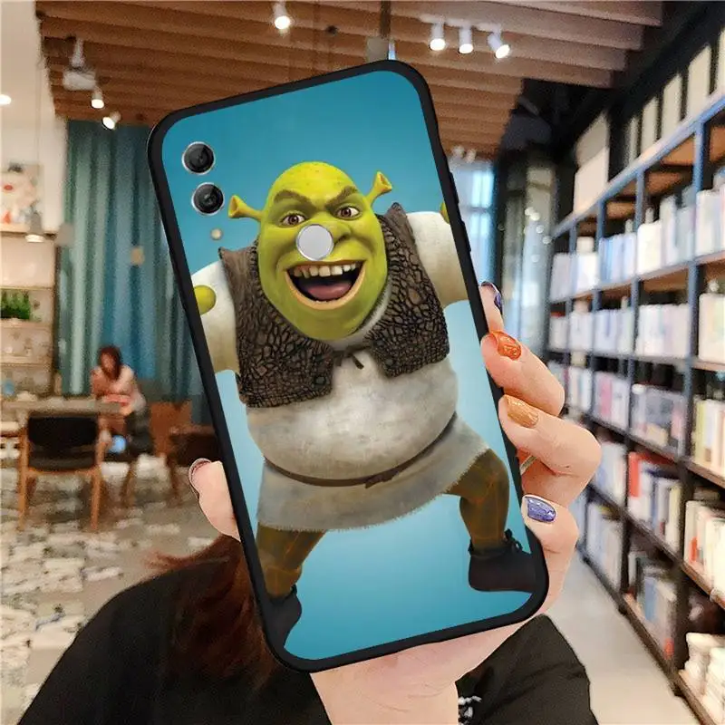 

Cartoon Moive Shrek funny Phone Case For Huawei Honor view 7a5.45inch 7c5.7inch 8x 8a 8c 9 9x 10 20 10i 20i lite pro