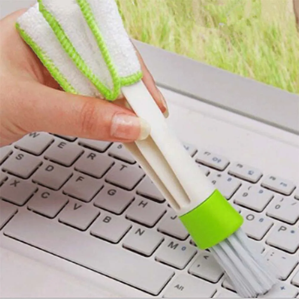Long Durable 2 In 1 Double Slider Car Air-Conditioner Outlet Cleaning Tool Window Multi-Purpose Brush | Автомобили и мотоциклы