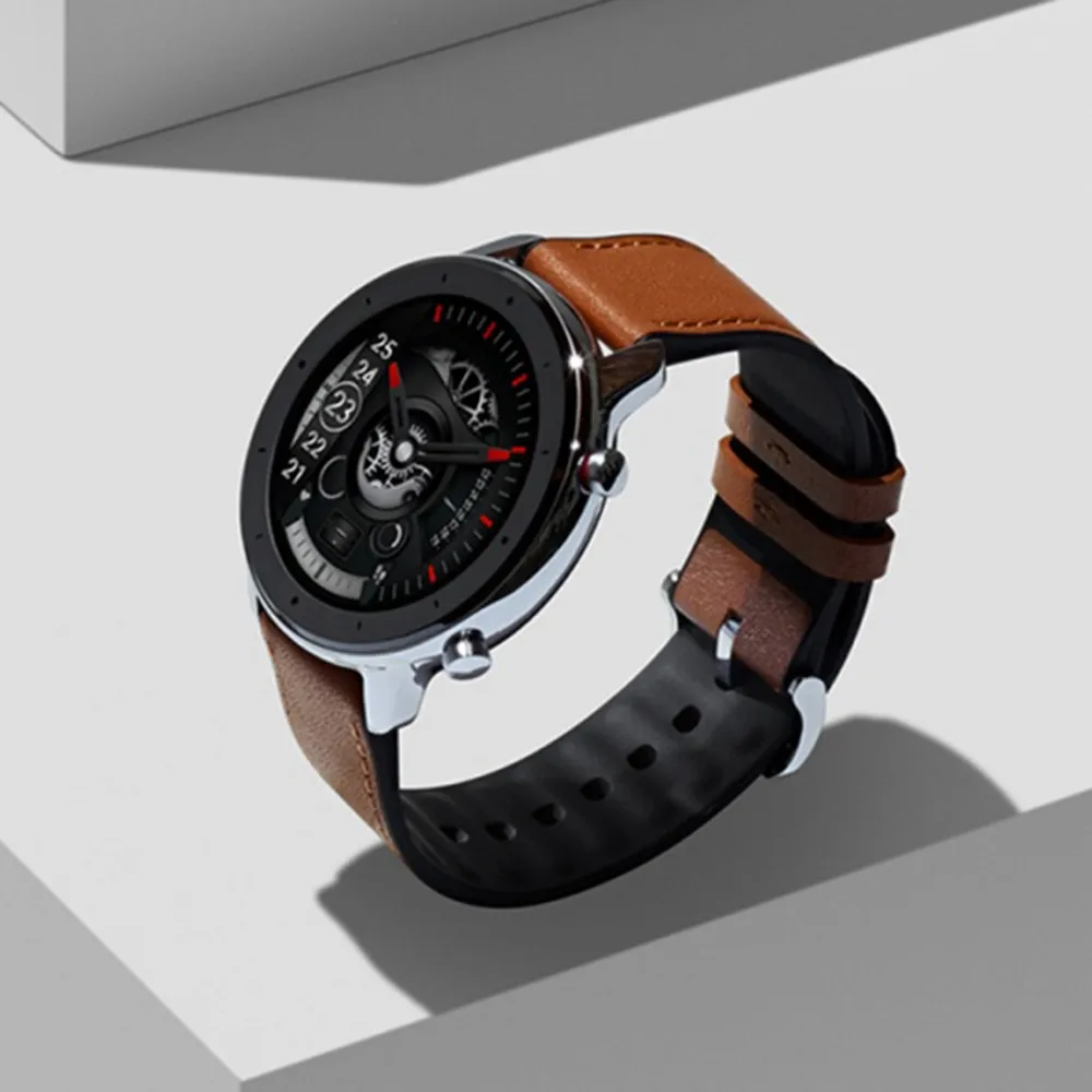 Оригинальные Huami Смарт-часы AMAZFIT GTR 47 мм 5 АТМ водонепроницаемые часы 1,3" AMOLED gps+ ГЛОНАСС умные часы мужские 24 дня батарея