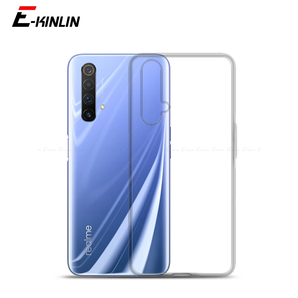 ultra thin slim clear soft tpu case for oppo realme x7 max x2 xt x50 pro x50m x3 super zoom silicone back phone cover free global shipping