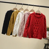 2021 new childrens thick sweaters for boys girls sweaters children pullover for infant sweater clothes toddler knitwear