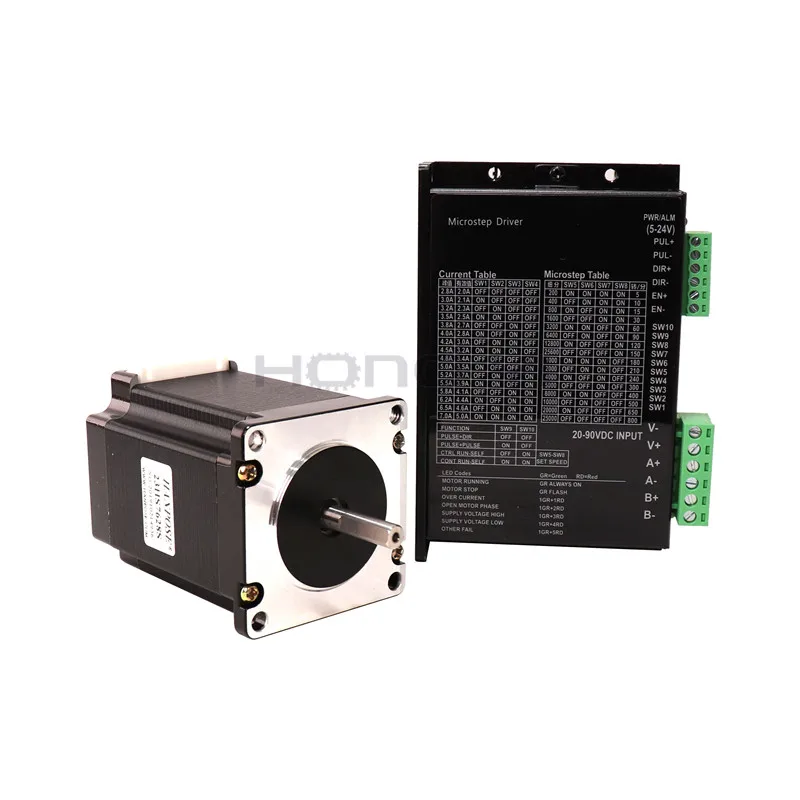 Nema23 шаговый двигатель 23hs7628s-hpd970 2.8A 189N. cm 57 мотор CE CNC лазер и 3D принтер мотор