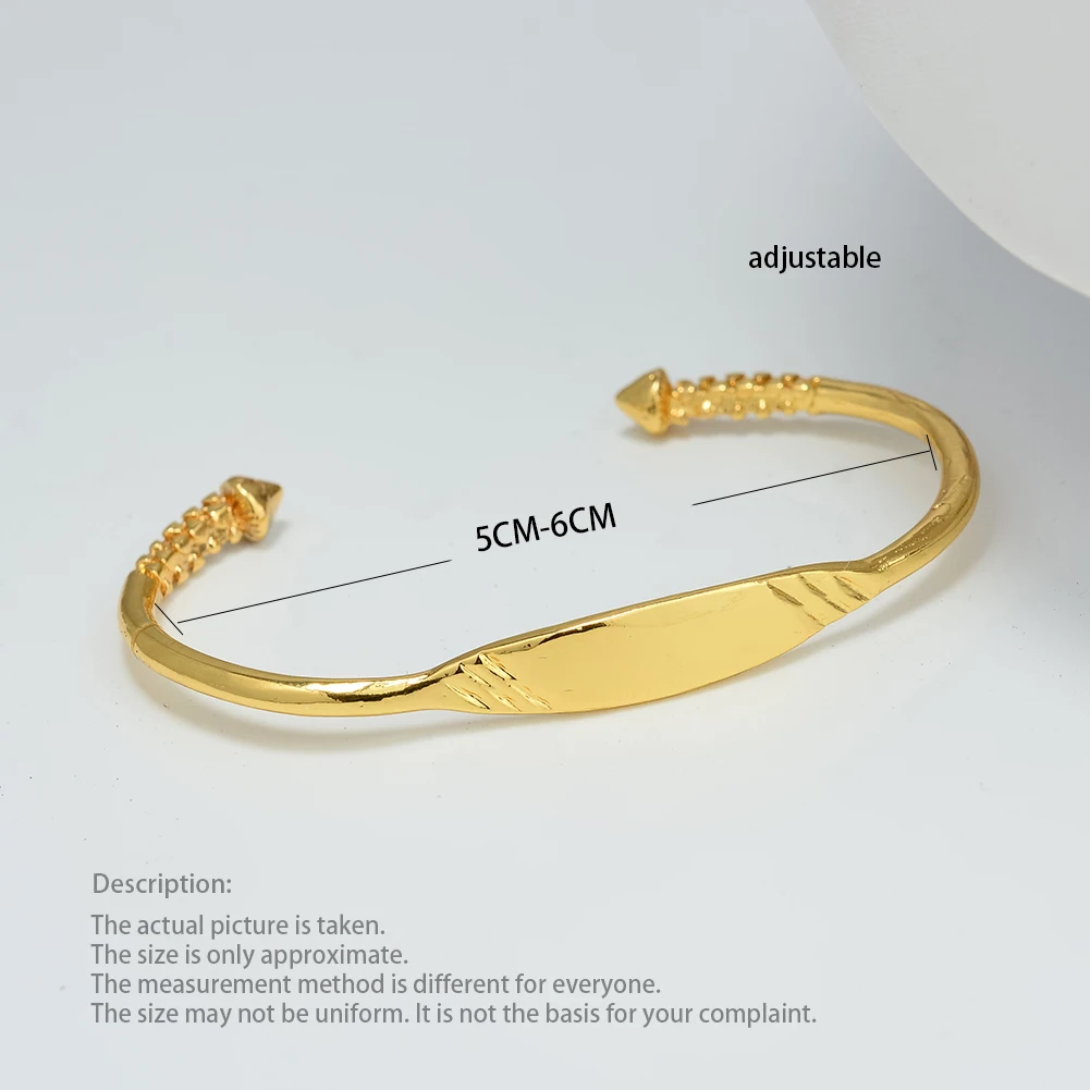 1 шт. пулевидный Дизайн Ювелирные изделия Эфиопский Цветок золотой цвет арабское