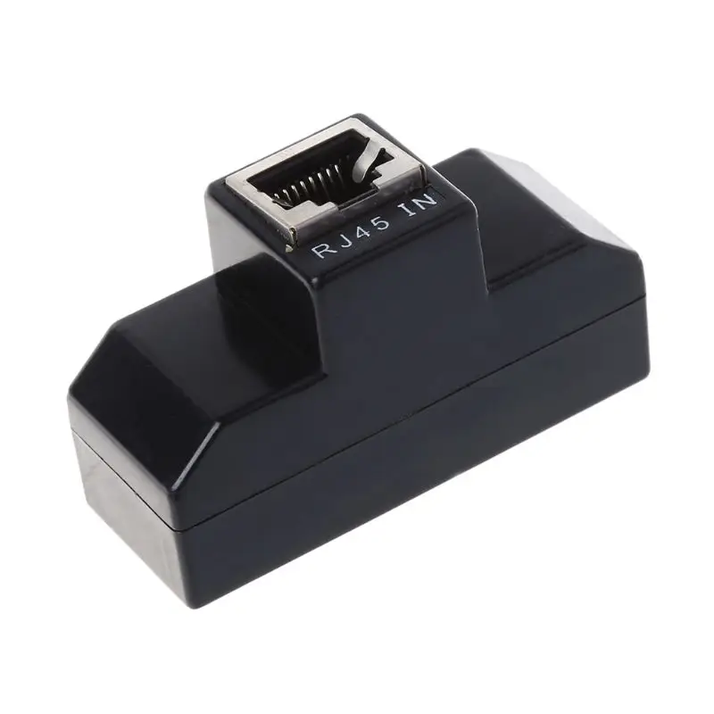 Переходник RJ11 6P4C (гнездо) на 4 Ethernet RJ45 8P8C (штекер) F/M 1 шт. | Компьютеры и офис