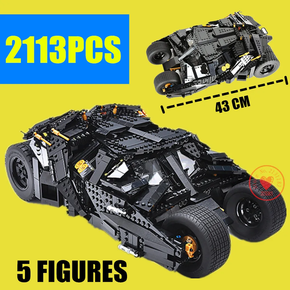 Бэтмобиль Бэтмен Джокер UCS автомобиль Fit Technic MOC-1989 76139 7784 76023 строительный блок кирпичи игрушки подарок для детей