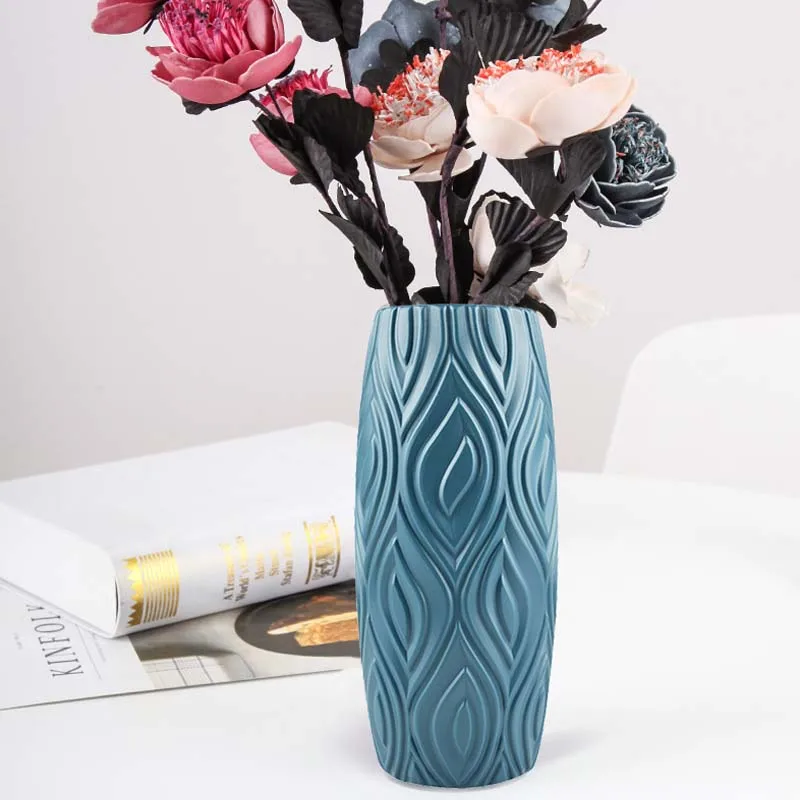 Рекламная пластиковая ваза для цветов аксессуары украшения дома дисплей