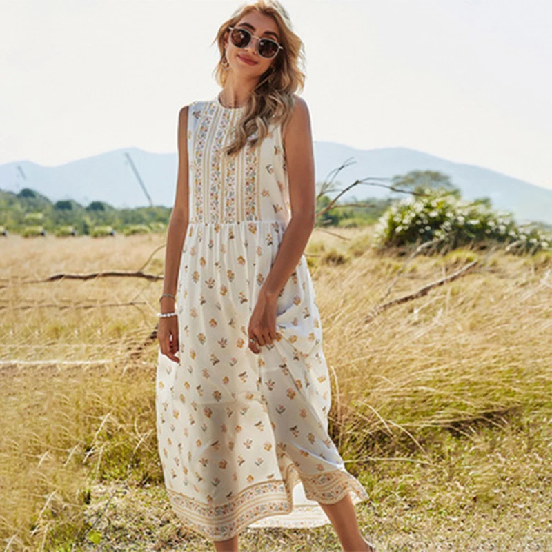 

traf za spring sale women small fresh skirt sleeveless floral dress women платье купальники женские y2k xxxxxx xnwmnz trf zaraes