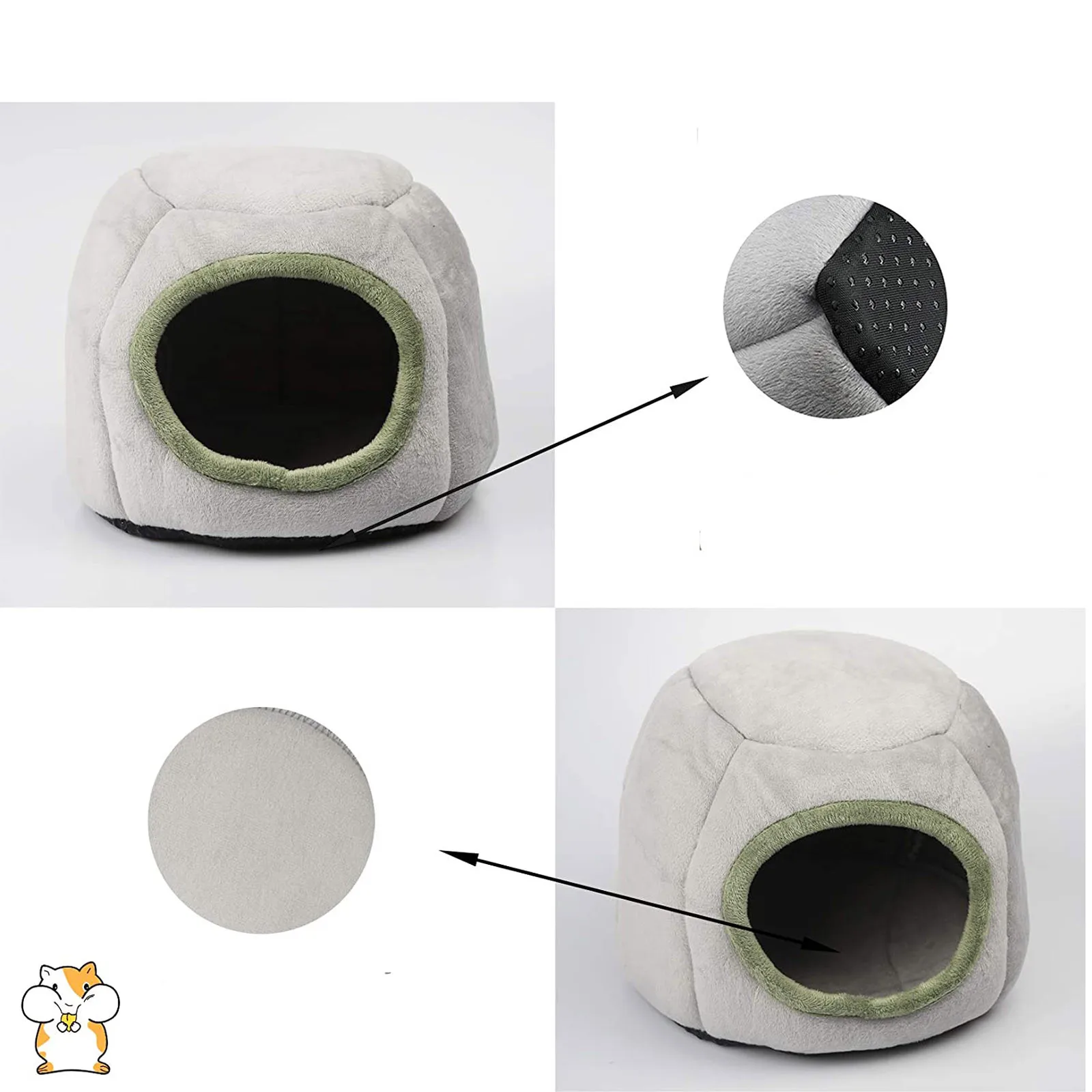 

Pet Cotton Warm Comfortable House Pet In Autumn And Winter Pets House Cave Guinea Pigs Hamsters Hedgehogs Pet