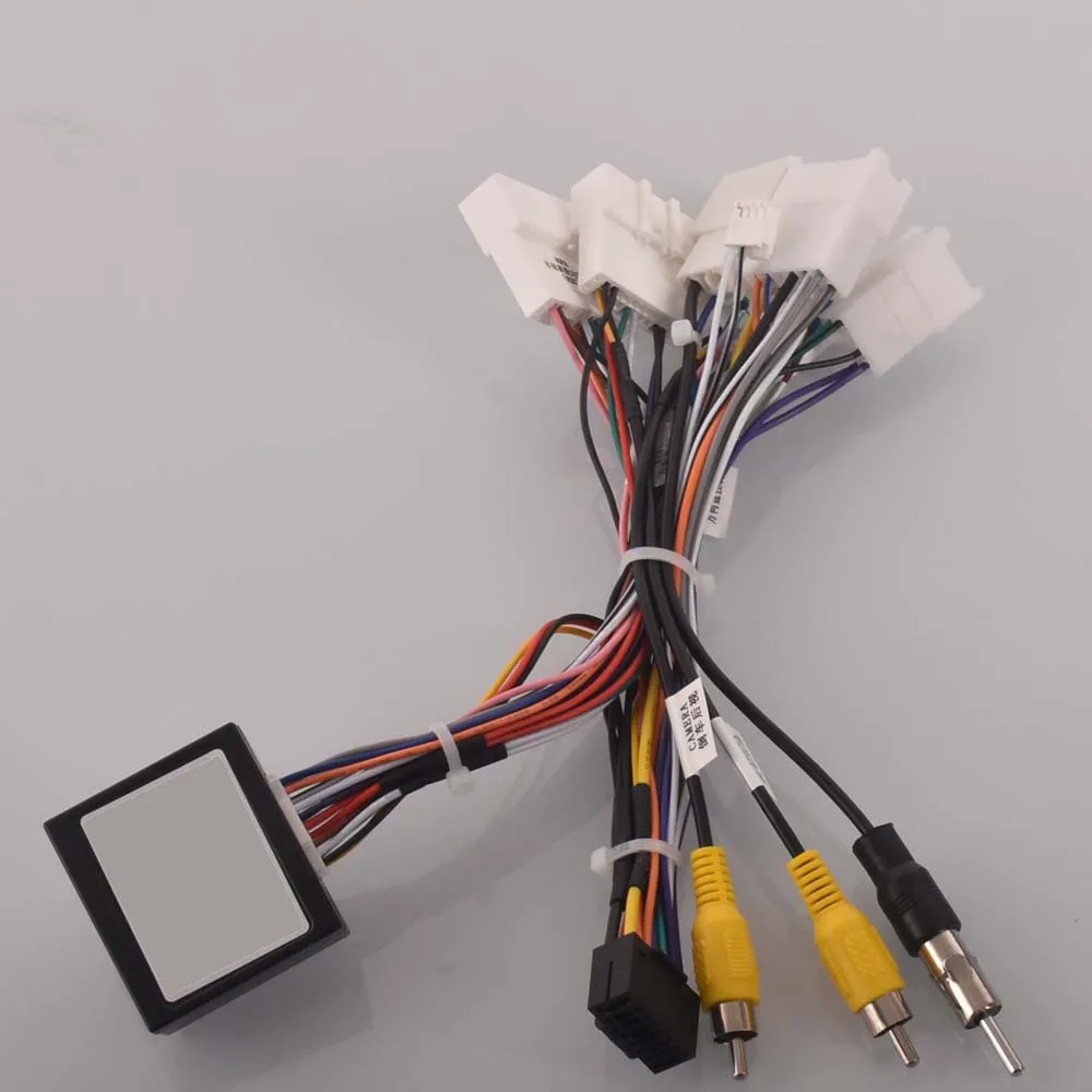 Автомобильный 16-контактный Android проводной кабель питания адаптер для Toyota Corolla Camry