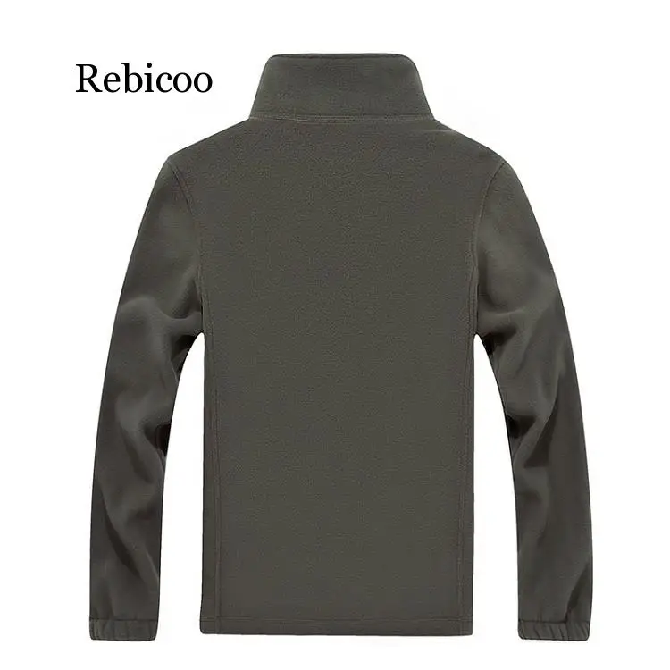

Men Clothes Softshell Fleece Jackets Men Warm Sweatshirt Thermal Male Winter Cotton Coats Men Solid Thickened Chaqueta Hombre