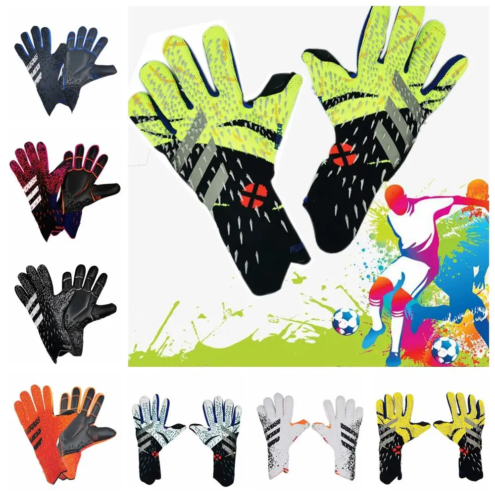 

Comfortable Adults Thicken Breathable Soccer Goalkeeper Gloves Goalie Gloves Professional
