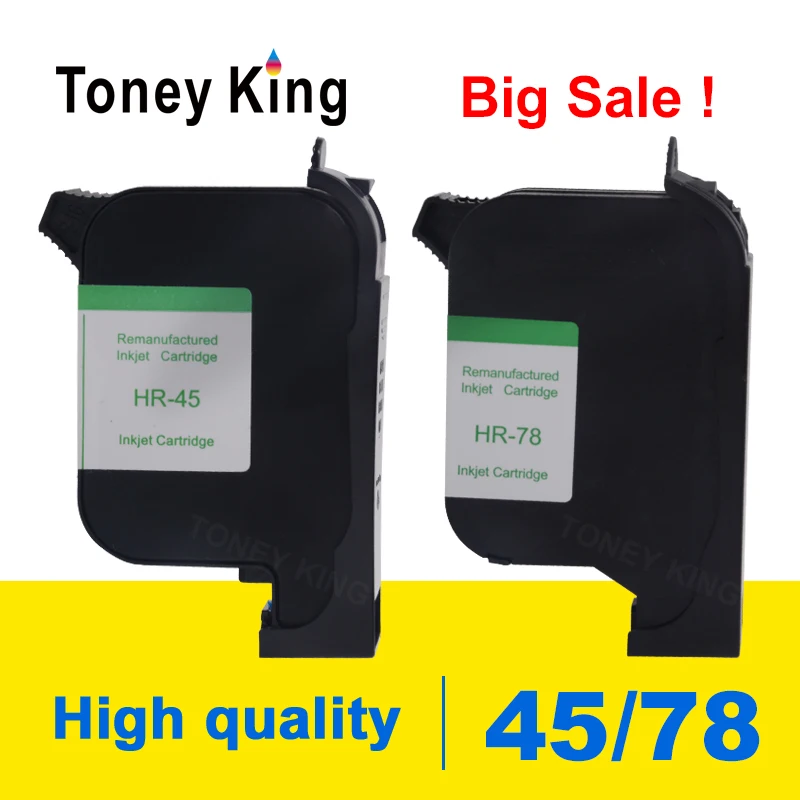 

Toney King Совместимый телефон Φ 45 78 deskjet 1220c 3820 3822 6122 6127 930c 932c 940c 950c 990 для HP45 для HP78