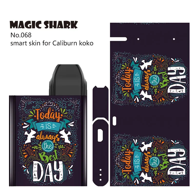 

Magic Shark Sticker Skull Breaking Bad Sexy Lady Ultra Thin 3M PVC Cover Sticker for Caliburn Koko