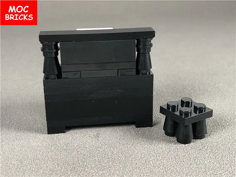 Распродажа набор кубики MOC DIY клавиатура пианино в вертикальном положении с